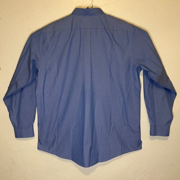 L.L. Bean Men's Wrinkle-Free Pinpoint Oxford Cloth Shirt, Traditional Fit 161/2 - Picture 3 of 5